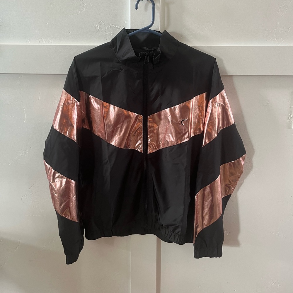 Women’s Zyia Active Rose gold Shine Windbreaker Outerwear
